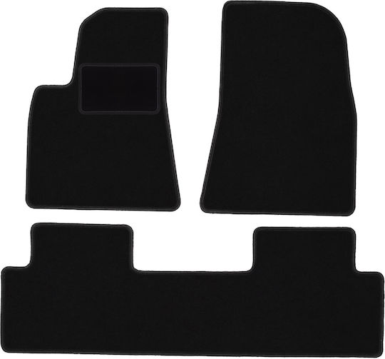 Velour Carpet Mats Set Tesla Model 3 Sedan 2017