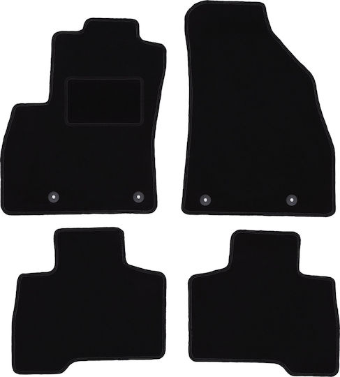 Velour Carpet Mats Set Citroen Nemo Combivan 2007-2017