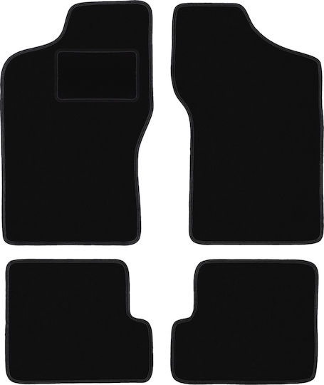 Velours Teppichset Fiat Cinquecento Hatchback 1991-1998