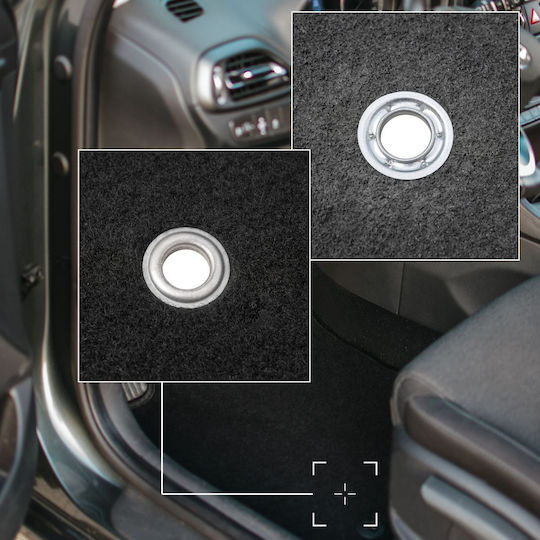Basic Black Velvet Floor Mats Jaguar S-type X204 Sedan 2002-2008