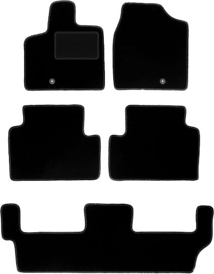 Velour Carpet Mats Set Volkswagen Routan 7-seater 2008-2015