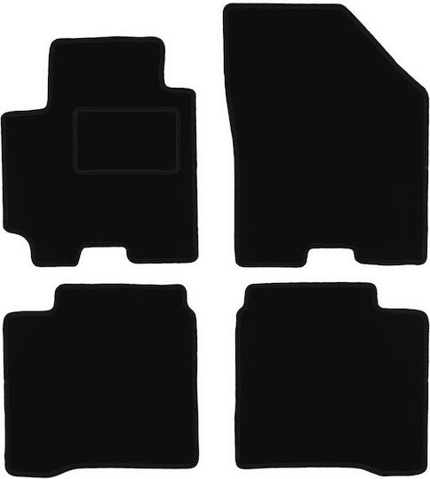 Velours Teppichmatten Set Suzuki Baleno II Hatchback 2015