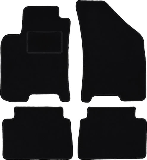 Velour Carpet Mats Set Chevrolet Lacetti Hatchback Sedan 2003-2012