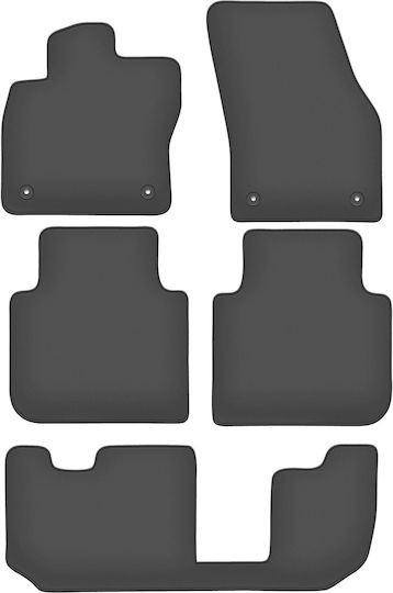 Premium Car Mats Volkswagen Tiguan Allspace 7-Seater 2017