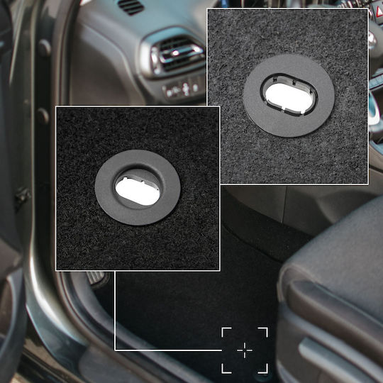 Basic Black Velvet Car Mats Ford Kuga Mk1 SUV 2008-2011