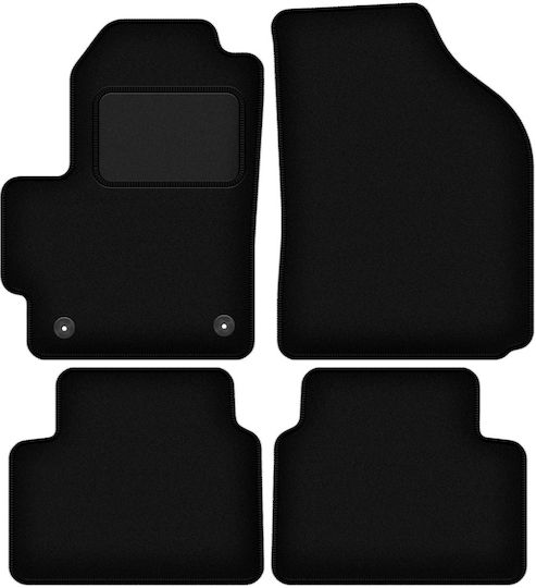 Velour Carpet Mats Set Chevrolet Matiz Hatchback 2004-2009
