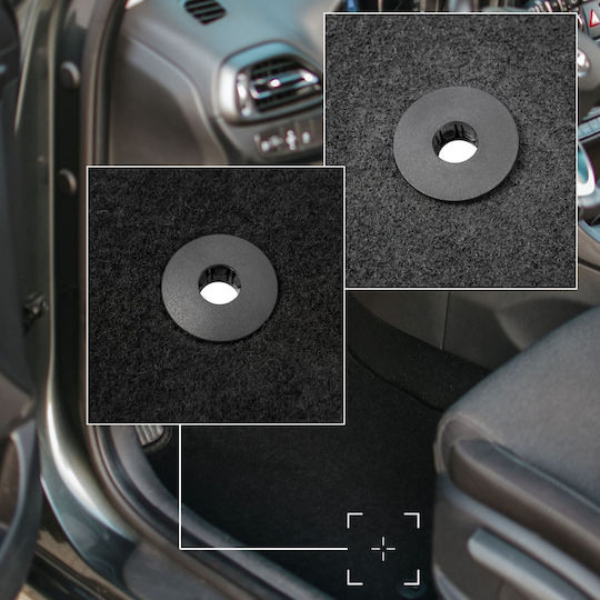 Basic Schwarze Samtmatten Volvo S60 I Liftback 2000-2009