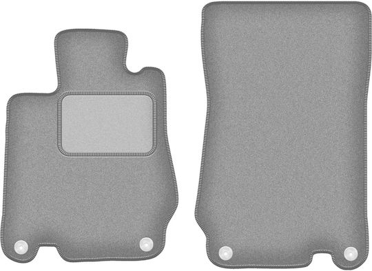 Gray Car Mats Mercedes Sl R230 Roadster 2001-2011