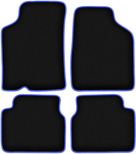 Carlux Blue Car Mats Kia Sephia I Sedan 1994-1997