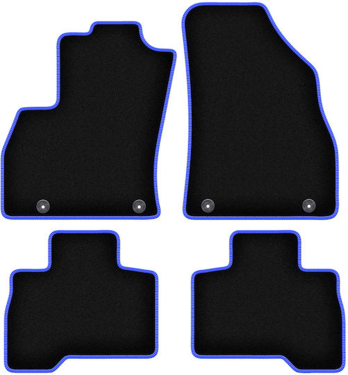 Carlux Blue Car Mats Citroen Nemo Kombivan 2007-2017