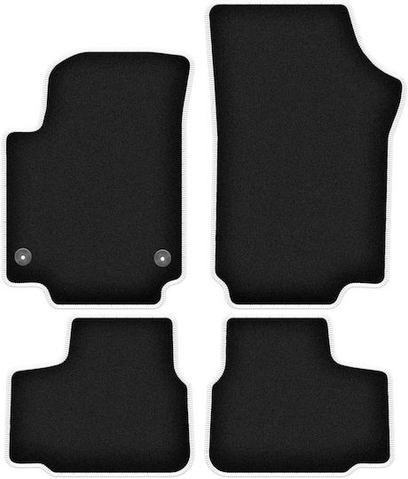 Carlux-silver Car Mats Volkswagen Up Hatchback 2011