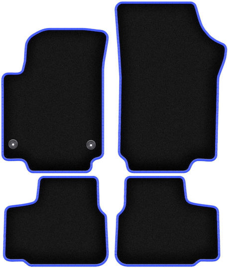 Carlux Blue Car Mats Skoda Citigo Hatchback 2011
