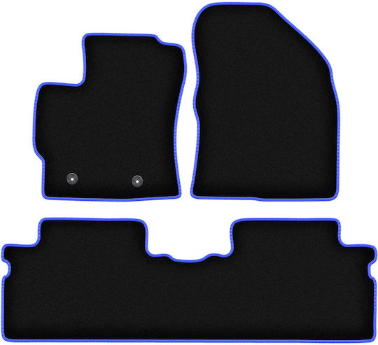 Carlux Blue Car Mats Toyota Verso Fl Minivan 2013-2019
