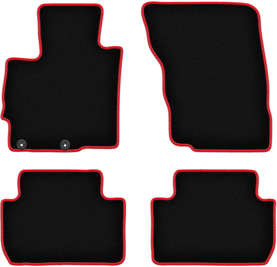 Carlux-red Car Mats Mitsubishi Eclipse Cross Suv 2017