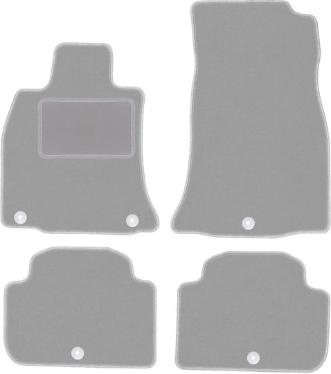 Gray Car Mats Kia Stinger 2wd Liftback 2017