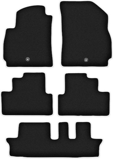 Carlux-Silber Autoteppiche Chevrolet Orlando I 7-Sitzer 2011-2015