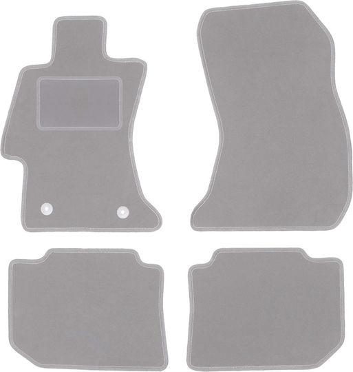 Gray Car Mats Subaru Legacy Vi Sedan 2014-2019