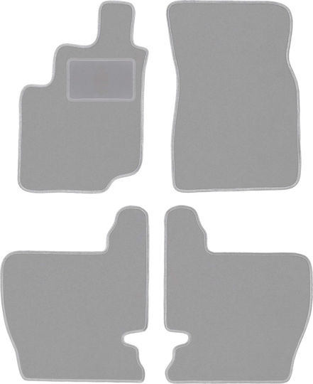 Gray Car Mats for SsangYong Musso SUV 1993-2005