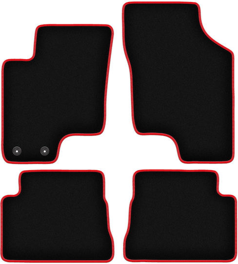 Carlux-rote Autoteppiche Hyundai Getz Hatchback 2002-2010