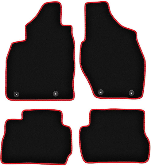 Carlux-rote Autoteppiche Mitsubishi Pajero Pinin SUV 1999-2006