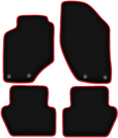 Carlux-rote Autoteppiche Volvo S70 I Limousine 1996-2000