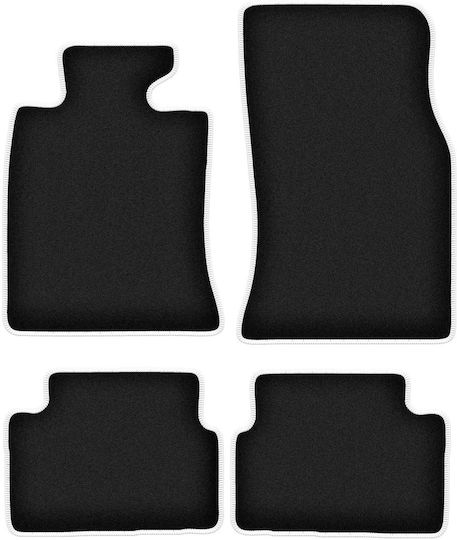 Carlux-silver Car Mats Mini Clubman R55 Hatchback 2006