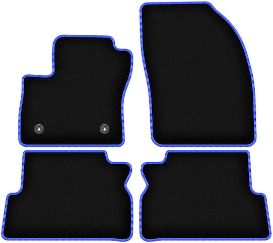 Carlux Blue Car Floor Mats for Ford Grand C-Max Minivan 2011-2015