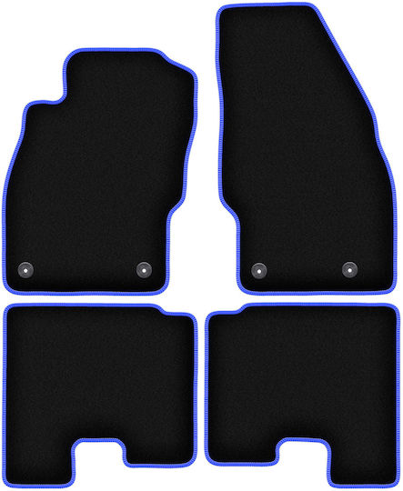 Carlux-blue Car Floor Mats Opel Adam Hatchback 2012