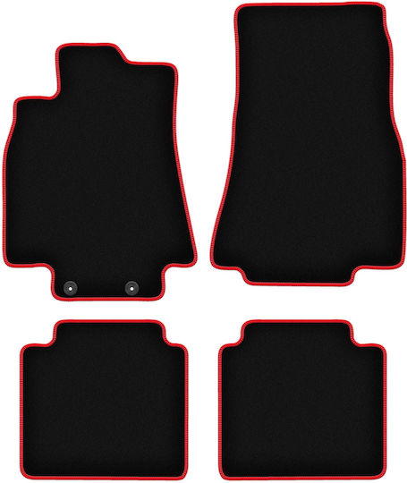 Carlux-red Car Mats Mercedes B-class W245 Hatchback 2005-2011