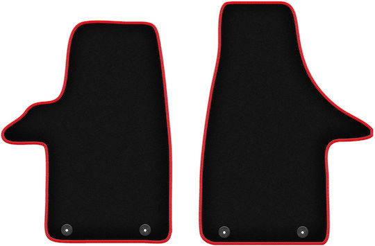 Carlux-red Car Mats Volkswagen Transporter T5 Multivan Van 2005-2015