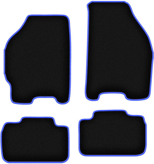 Carlux-blaue Autofußmatten Fiat Punto I Hatchback 1992-1999