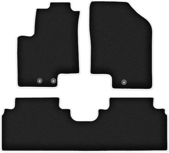 Carlux-silver Car Mats Kia Venga Minivan 2009-2017