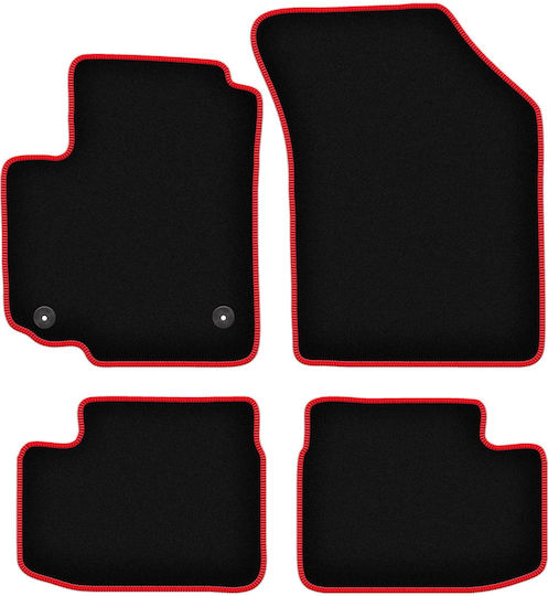Carlux-червени стелки за кола Suzuki Sx4 I Hatchback 2006-2014