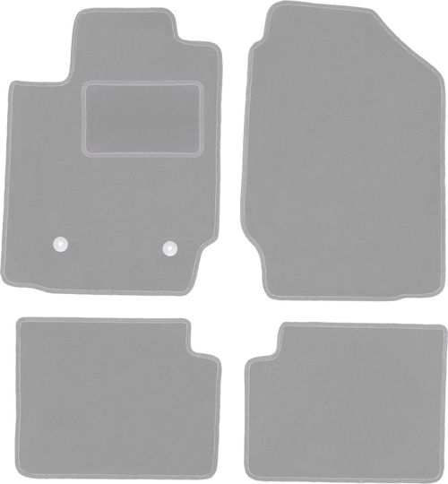 Gray Car Mats Toyota Corolla E12 E13 Hatchback Wagon Sedan 2002-2007
