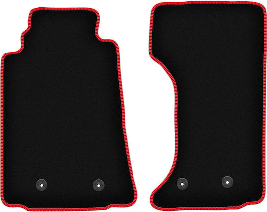 Carlux-rote Auto-Fußmatten Mazda MX-5 III Cabrio 2005-2015