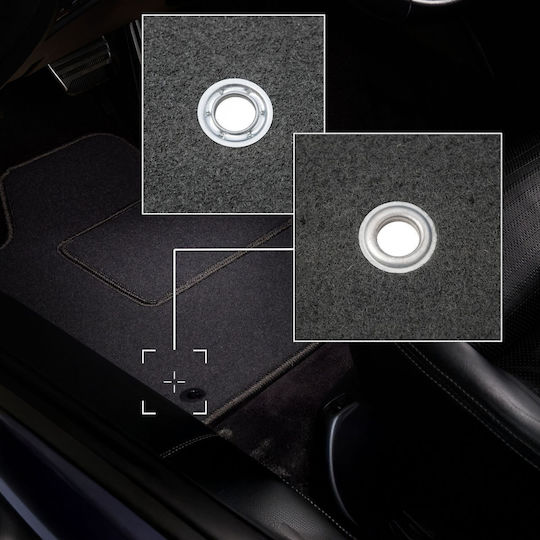 Graphite Car Mats Jaguar S-type X204 Sedan 2002-2008