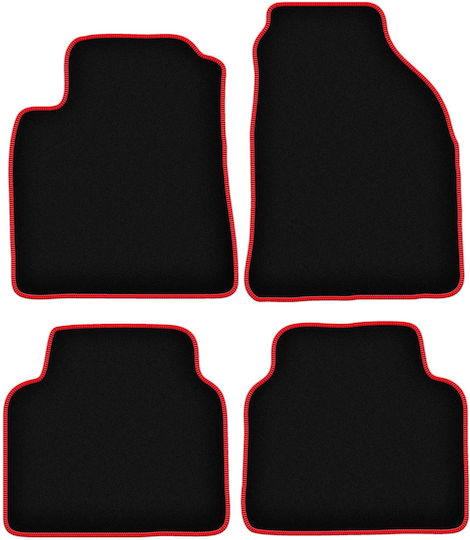 Carlux Red Car Mats Hyundai Matrix Minivan 2001-2010