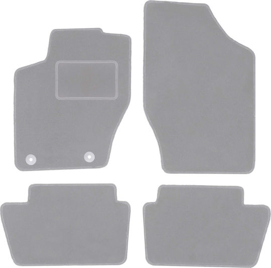 Gray Car Mats Peugeot 307 Hatchback Station Wagon Sw 2001-2009