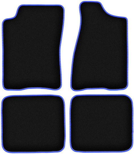 Carlux-blue Car Mats Audi 80 B3 Sedan 1986-1991