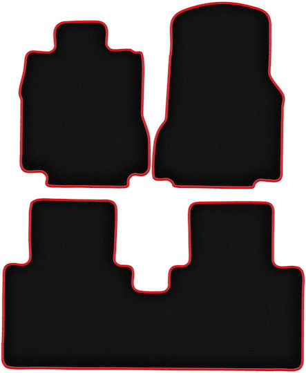 Carlux-rote Autoteppiche Mercedes Vaneo W414 Minivan 2001-2005