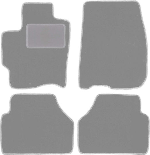 Gray Car Mats Mazda Premacy I Minivan 1999-2005