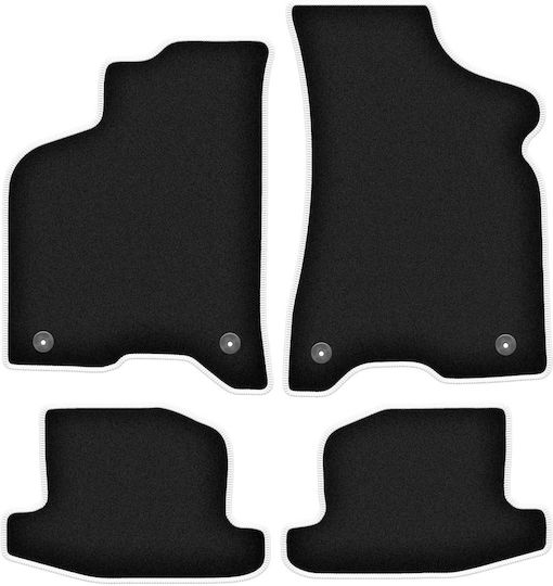 Carlux Silver Car Mats Seat Arosa Hatchback 1997-2005