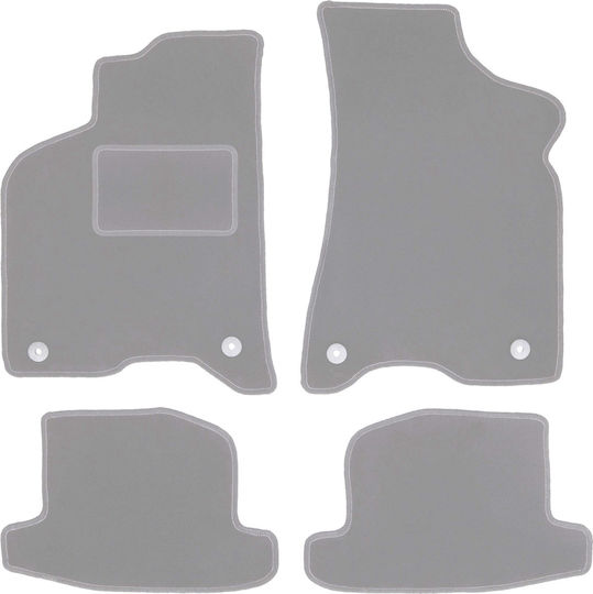 Gray Car Mats Seat Arosa Hatchback 1997-2005
