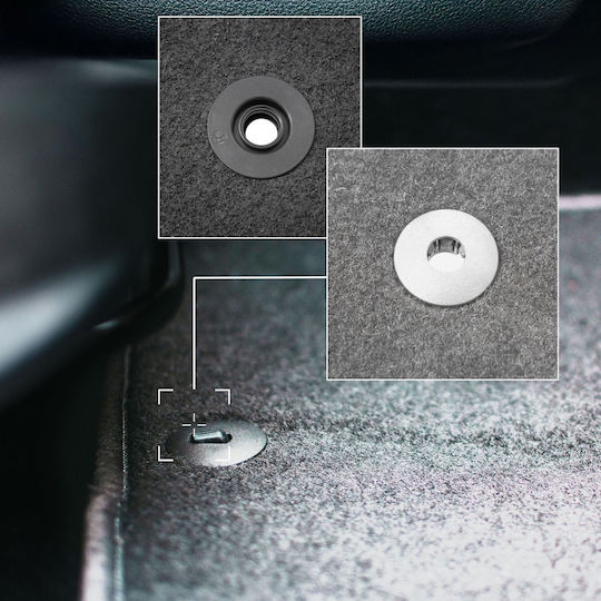 Graue Autoteppiche Ford Ka Mk2 Fl Hatchback 2012-2018