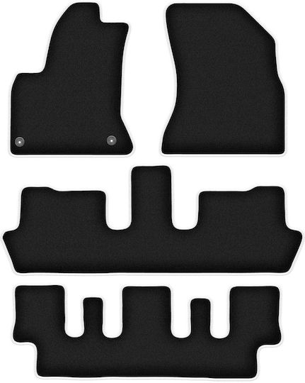 Covorașe auto Carlux-silver Citroen C4 Picasso I 7 locuri 2006-2013