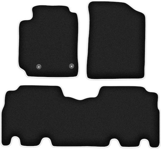 Carlux Silver Car Mats for Toyota Yaris Verso Minivan 1999-2005