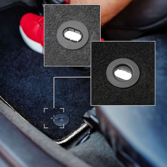 Carlux-Silber Fußmatten Ford C-Max Mk2 Minivan 2010-2012