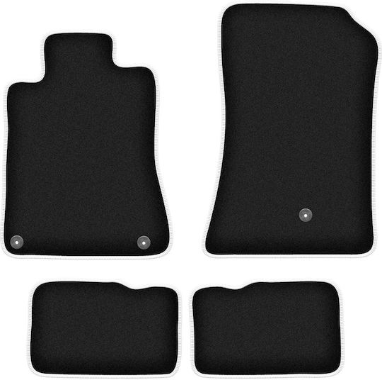 Carlux Silver Car Mats Mercedes-Benz SL R129 Roadster 1998-2002