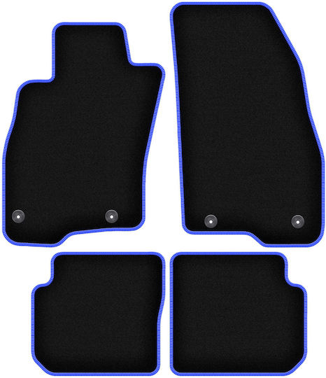 Covorașe auto Carlux-albastru Fiat Punto 12' Hatchback 2012-2018
