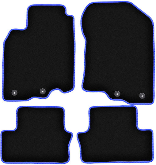 Carlux Blue Car Mats Honda Insight II Hatchback 2009-2014